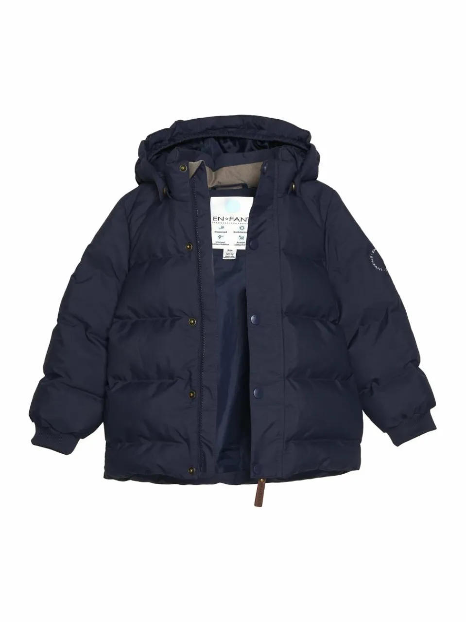 En Fant Mädchen<Mädchen Steppjacke blau uni