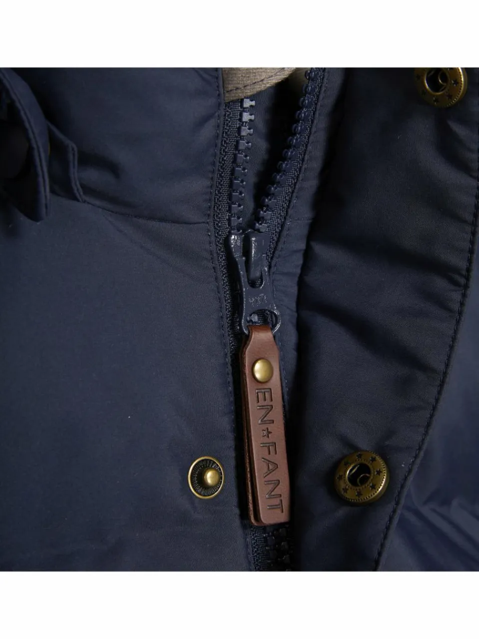 En Fant Mädchen<Mädchen Steppjacke blau uni