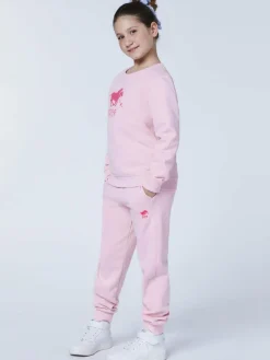 Polo Sylt Mädchen<Mädchen Sweatshirt rosa pink bedruckt