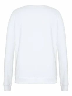 Polo Sylt Mädchen<Mädchen Sweatshirt weiß blau bedruckt