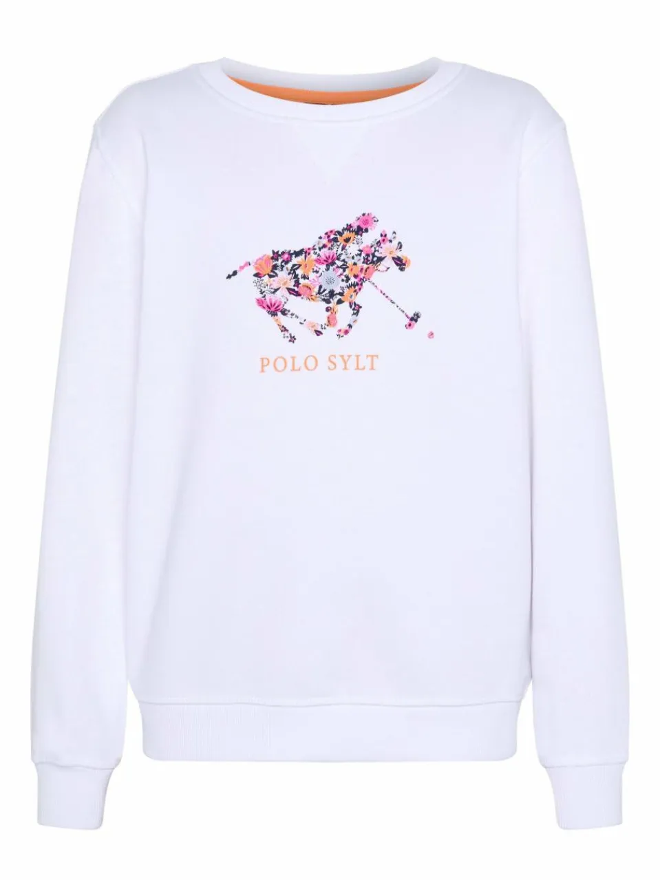 Polo Sylt Mädchen<Mädchen Sweatshirt weiß bedruckt