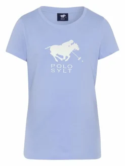 Polo Sylt Mädchen<Mädchen T-Shirt hellblau bedruckt