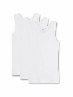 Sanetta Mädchen>Mädchen Unterhemd 3er Pack