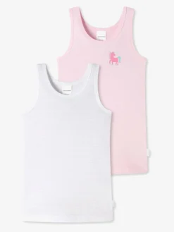 Schiesser Mädchen>Mädchen Unterhemden - 2er-Pack Basic Kids