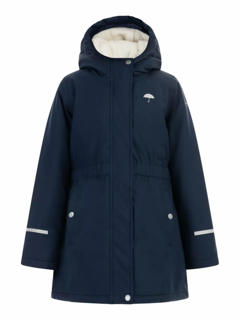 Schmuddelwedda Mädchen<Mädchen Winterjacke blau uni