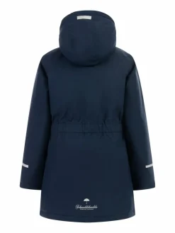 Schmuddelwedda Mädchen<Mädchen Winterjacke blau uni