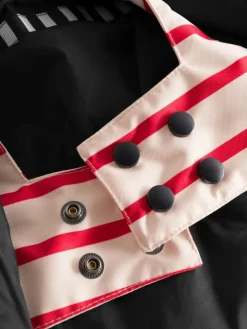 WeeDo Mädchen<Mädchen Winterjacke rosa gestreift