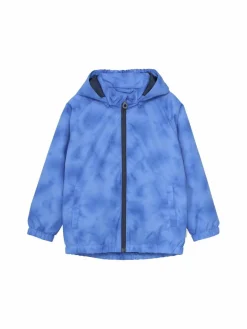 Minymo Mädchen<Mädchen Wintermantel - MIJacket blau gemustert
