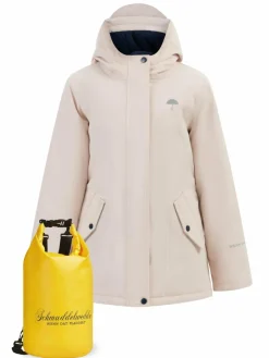 Schmuddelwedda Mädchen<Mädels Anorak + Tagesrucksack - SET rosa uni