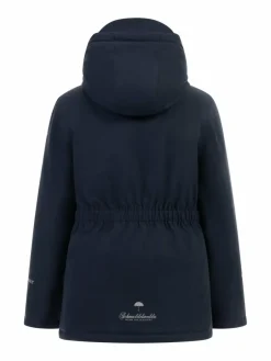 Schmuddelwedda Mädchen<Mädels Anorak + Tagesrucksack - SET blau uni