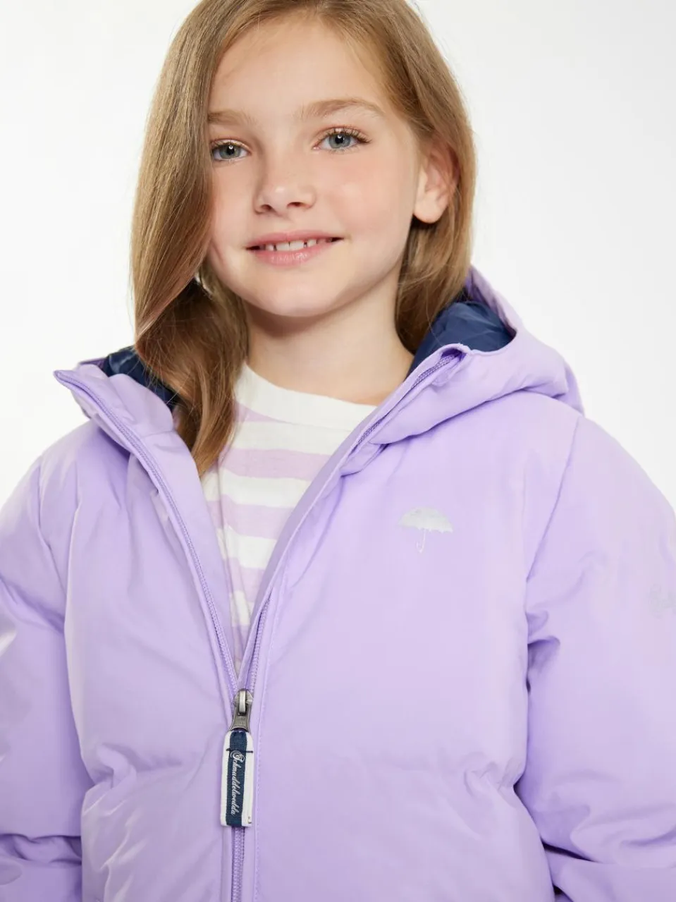 Schmuddelwedda Mädchen<Mädels Funktionale Winterjacke lila uni