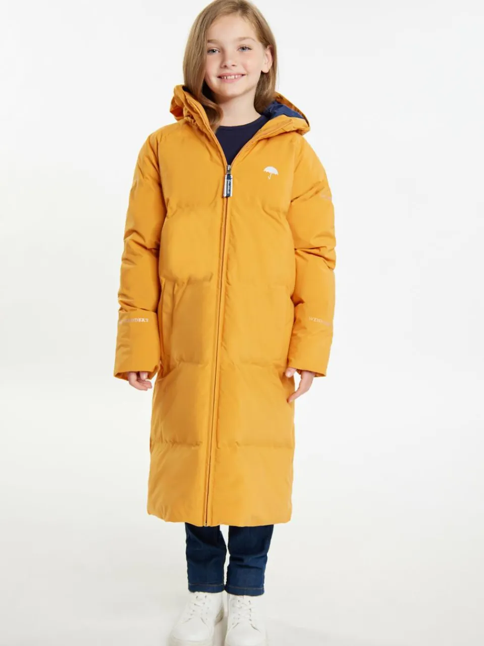 Schmuddelwedda Mädchen<Mädels Funktionaler Wintermantel mais uni