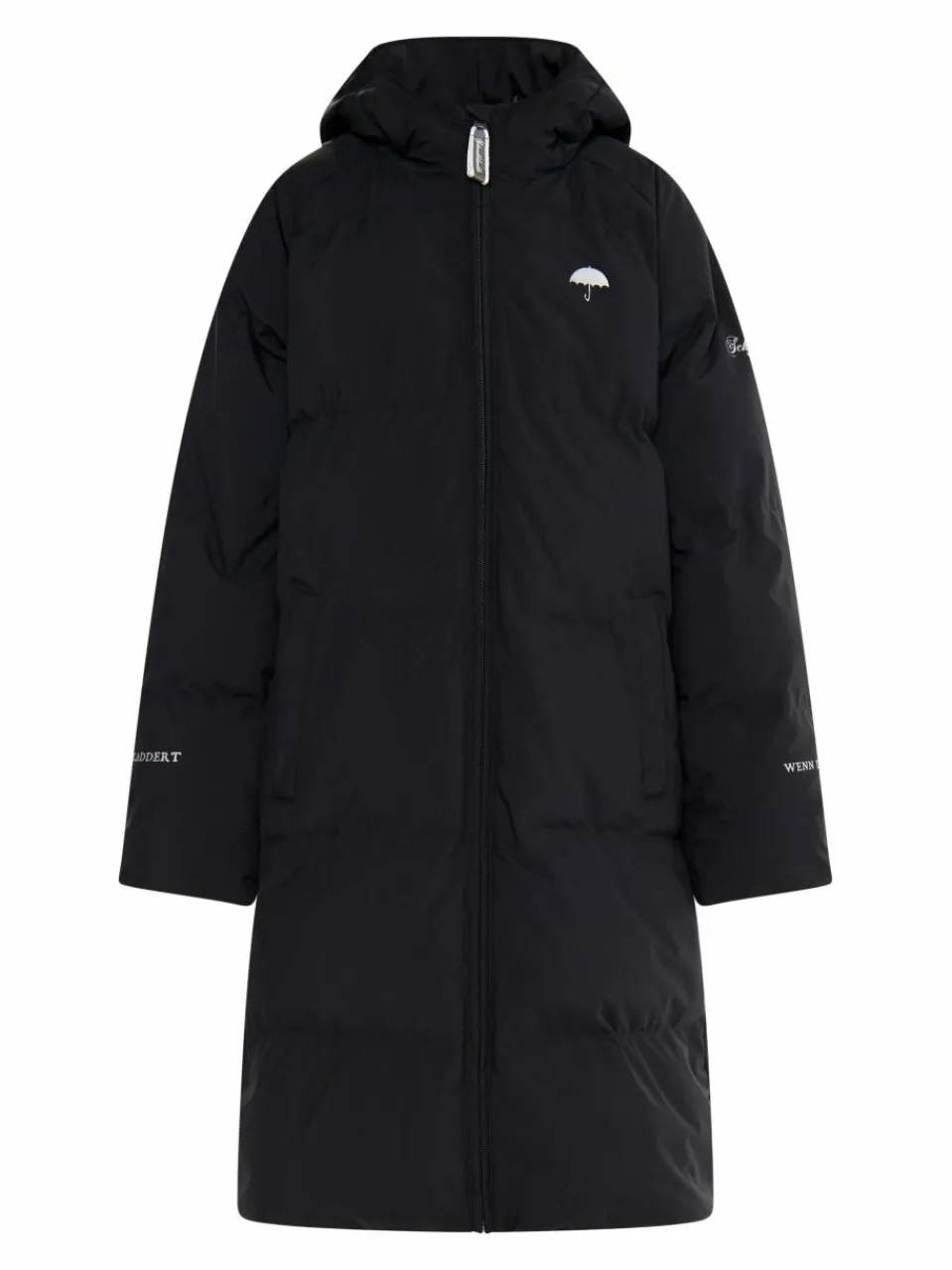 Schmuddelwedda Mädchen<Mädels Funktionaler Wintermantel schwarz uni