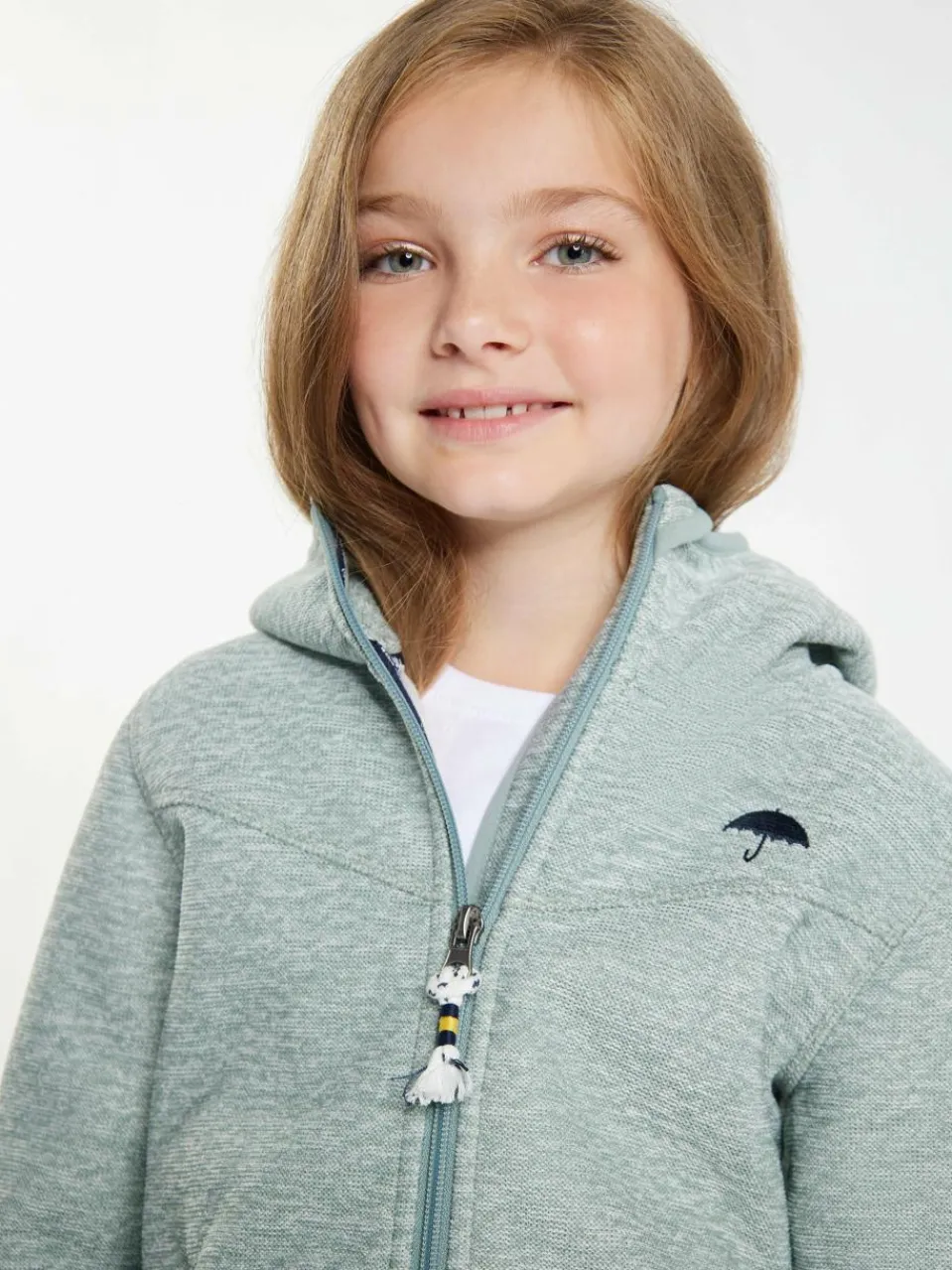 Schmuddelwedda Mädchen>Mädels Strickfleeceblouson mit Teddyfutter