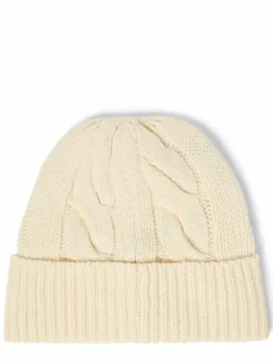 Polo Ralph Lauren Mützen & Hüte<Mütze mit Wollanteil ecru uni