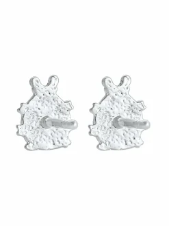 Elli Mädchen<Ohrringe silber uni