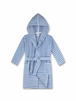Sanetta Jungen|Mädchen<Unisex Bademantel marine gestreift