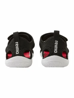 reima Mädchen|Jungen<Unisex Barfuß-Sandalen - Rantaan Junior schwarz uni