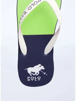 Polo Sylt Zehentrenner|Zehentrenner<Unisex Beach-Sandals erbse gemustert