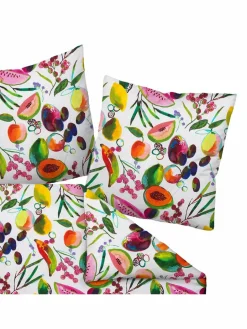 Janine Heimtextilien<Unisex Bettwäsche 1er Pack mehrfarbig bedruckt