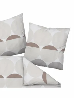 Janine Heimtextilien<Unisex Bettwäsche 1er Pack mehrfarbig gepunktet