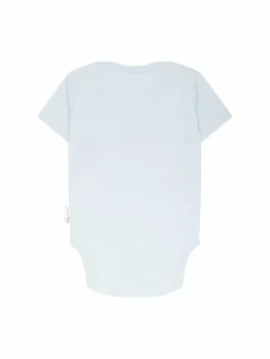 Steiff Jungen|Mädchen<Unisex Body hellblau gemustert