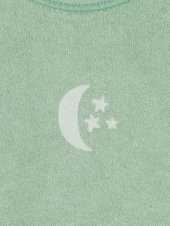 Schiesser Mädchen<Unisex Body - Natural Love grün bedruckt