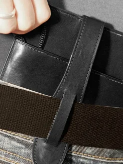 Bruno Banani Taschen & Rucksäcke<Unisex Brustbeutel schwarz uni