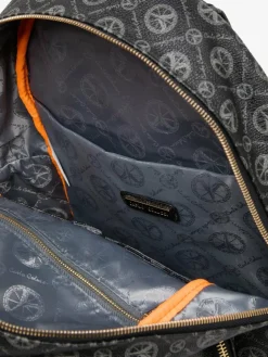 Carlo Colucci Taschen & Rucksäcke<Unisex Cityrucksack - DeGasperin schwarz gemustert