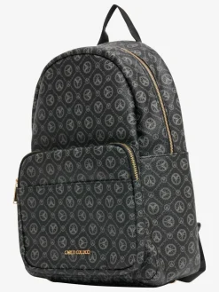 Carlo Colucci Taschen & Rucksäcke<Unisex Cityrucksack - DeGasperin schwarz gemustert