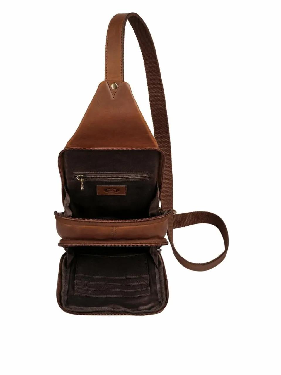 piké Taschen & Rucksäcke<Unisex Crossover Bag braun uni