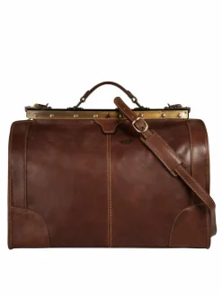 piké Taschen & Rucksäcke<Unisex Doktortasche / Reisetasche braun uni