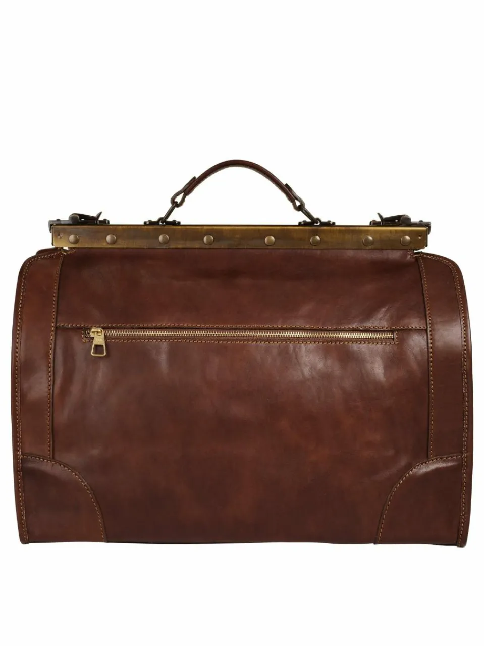 piké Taschen & Rucksäcke<Unisex Doktortasche / Reisetasche braun uni