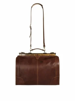 piké Taschen & Rucksäcke<Unisex Doktortasche / Reisetasche braun uni