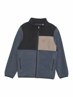 ColorKids Jungen|Mädchen<Unisex Fleecejacke grau uni