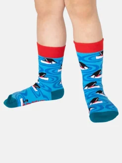 Unabux Jungen<Unisex Freizeitsocken - Prints mehrfarbig bedruckt