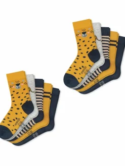 Schiesser Jungen|Mädchen<Unisex Freizeitsocken - Muster Mix mehrfarbig bedruckt