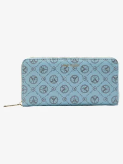 Carlo Colucci Taschen & Rucksäcke<Unisex Geldbeutel - Coviello blau bedruckt