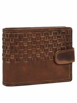 BAGAN Taschen & Rucksäcke<Unisex Geldbörse braun gemustert