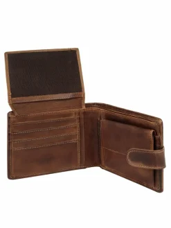 BAGAN Taschen & Rucksäcke<Unisex Geldbörse braun gemustert