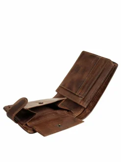 BAGAN Taschen & Rucksäcke<Unisex Geldbörse braun gemustert