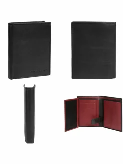 Bruno Banani Taschen & Rucksäcke<Unisex Geldbörse schwarz uni