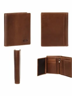 piké Taschen & Rucksäcke<Unisex Geldbörse braun uni