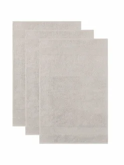 Villeroy & Boch Heimtextilien<Unisex Gästetuch 3er Pack grau uni