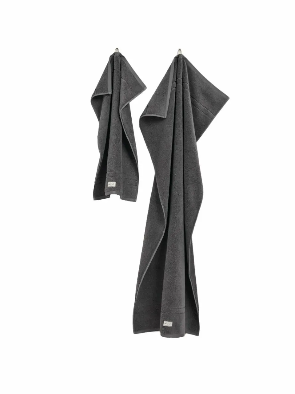 Gant Heimtextilien<Unisex Handtuch 4er Pack grau uni