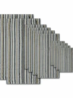 Cawö Heimtextilien<Unisex Handtuch 1er Pack, 10er Pack beige gestreift