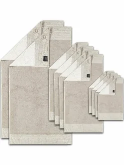 Cawö Heimtextilien<Unisex Handtuch 1er Pack, 10er Pack sand uni