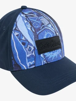 Carlo Colucci Mützen & Hüte<Unisex, Herren Baseball Cap - Deanesi blau gemustert
