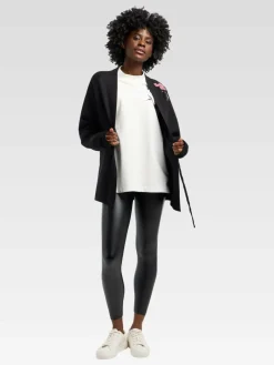 Carlo Colucci Sweatshirts & Sweatjacken<Unisex, Herren Sweatjacke - Dusini schwarz gemustert