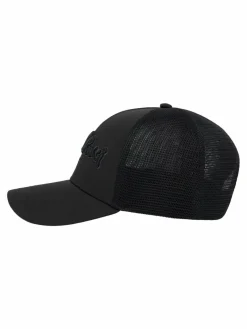 Carlo Colucci Mützen & Caps<Unisex, Herren Trucker Cap - Dujanic schwarz uni